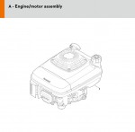 Stihl FJ180V-AM58 Gasoline Engines Kawasaki FJ Spare Parts